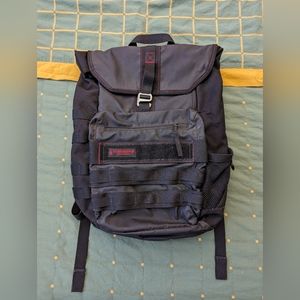 Timbuk2 Water Resistant Backpack - Black and Red